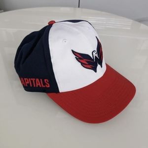 Fanatics Washington Capitals Cap Men's OS  Red White Blue